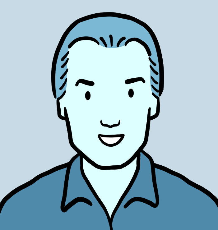 Cartoon of Holger H. Hoos