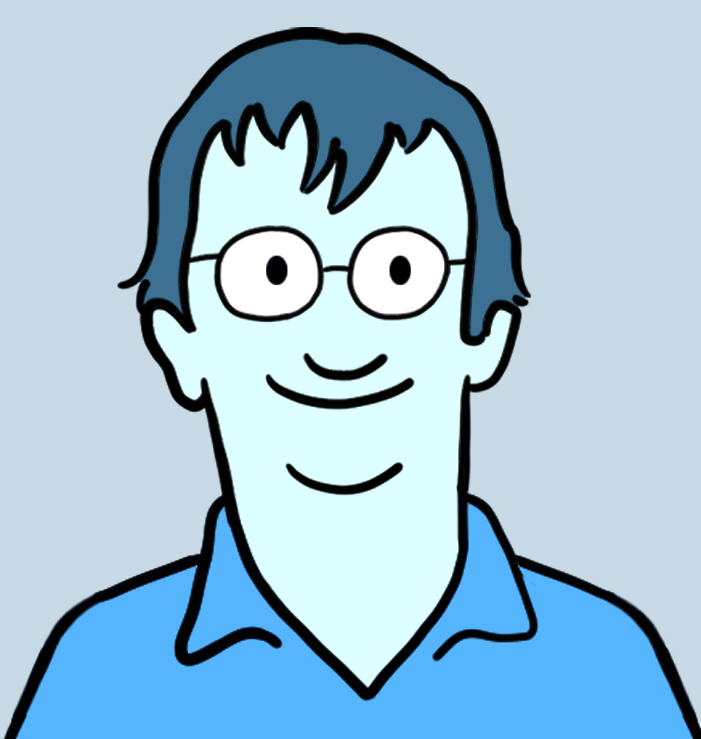 Cartoon of Willi Geffers